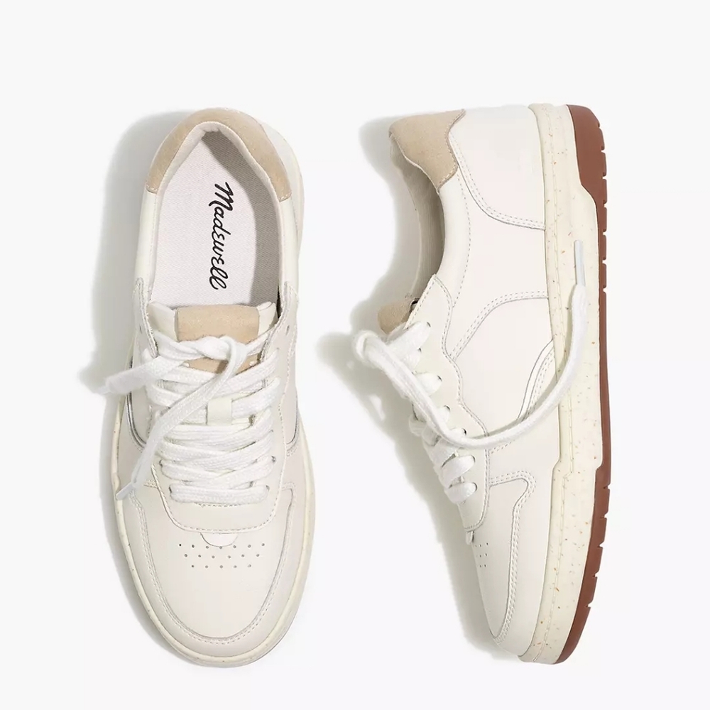 Madewell Court Sneakers white 8.5